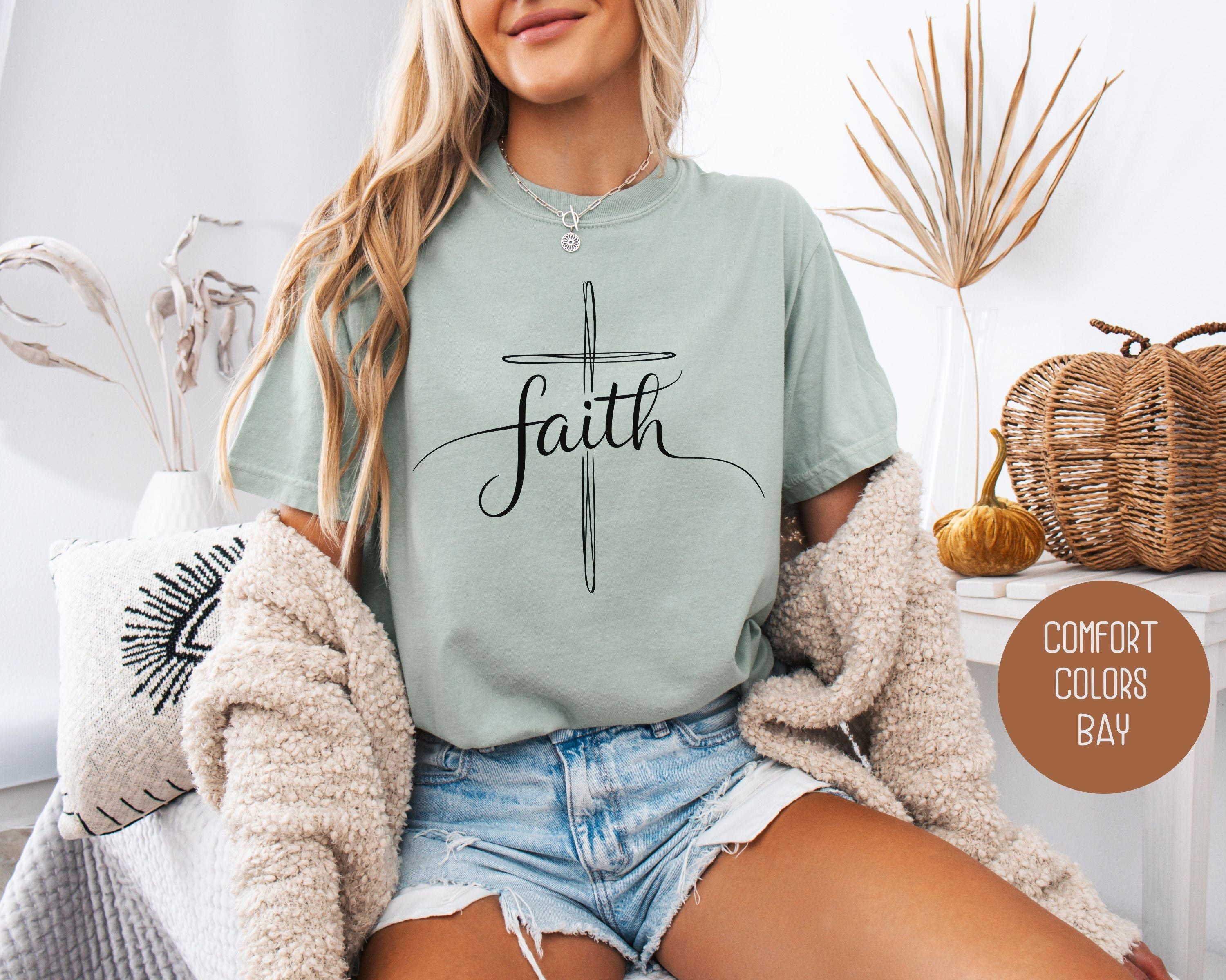 Faith Comfort Colors Shirt