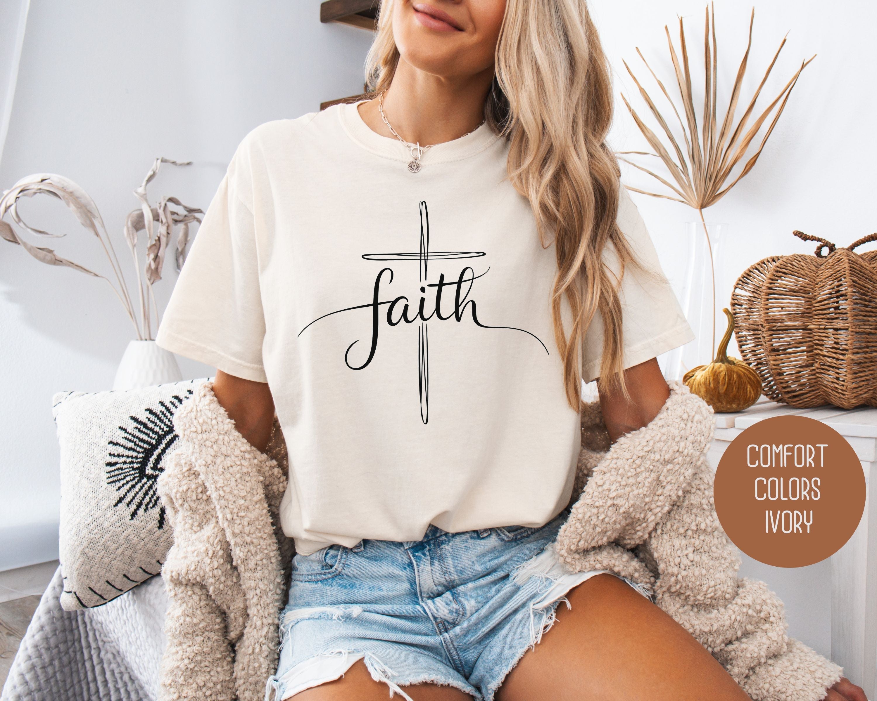 Faith Comfort Colors Shirt