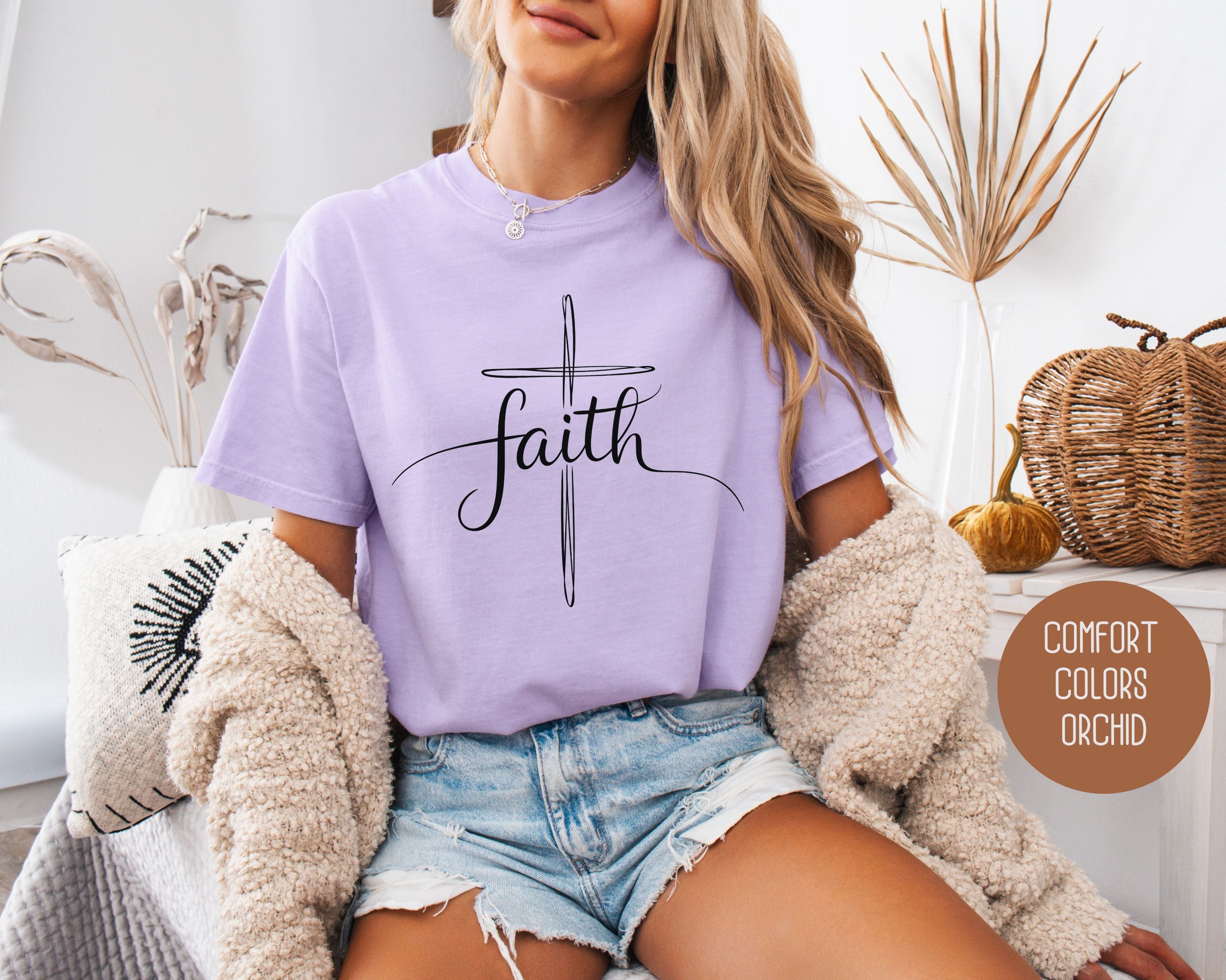 Faith Comfort Colors Shirt