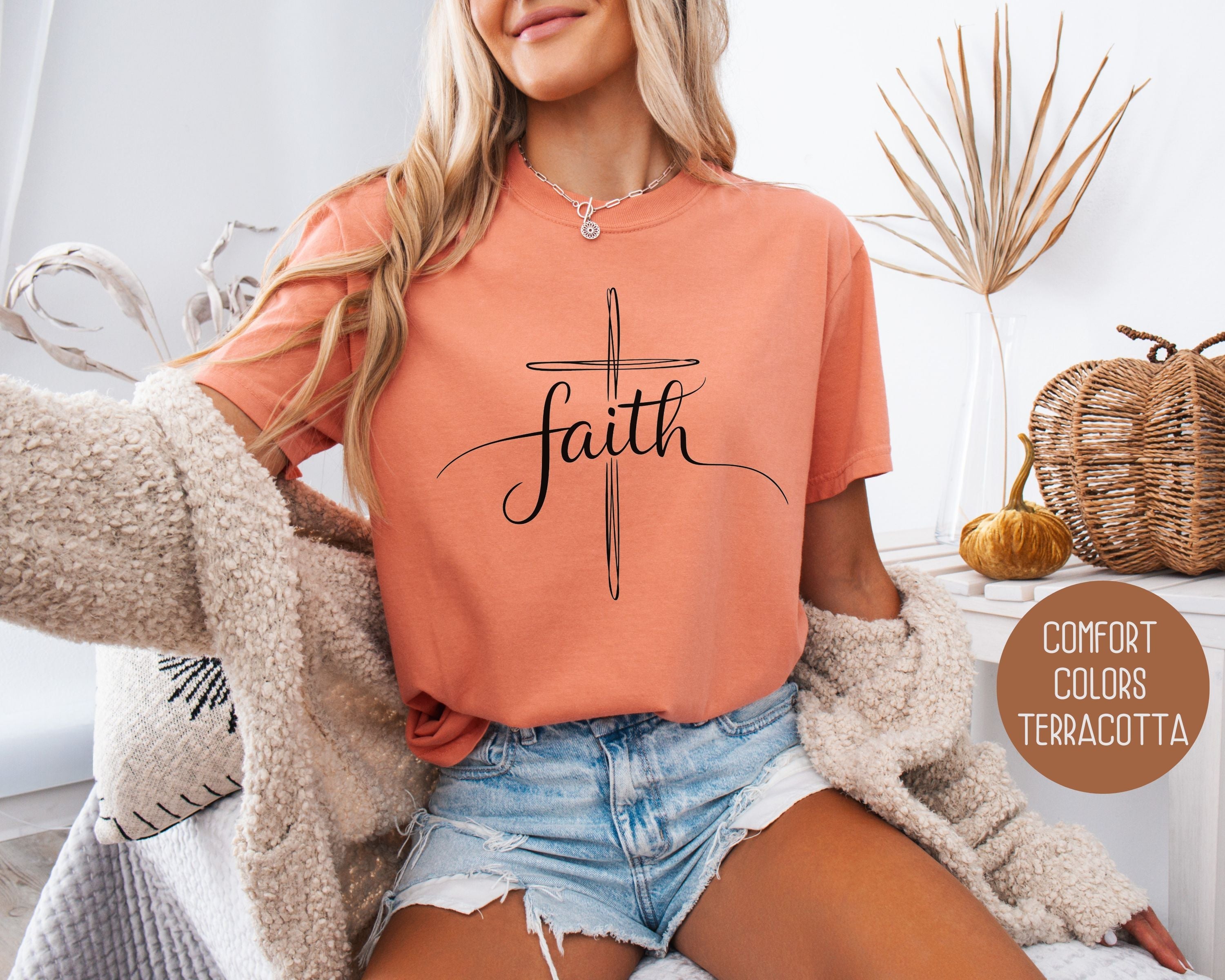 Faith Comfort Colors Shirt